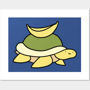 Banana Turtle Posters and Art